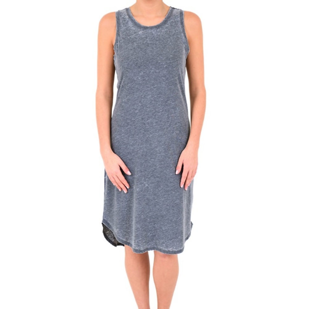 Roudelain Gray Vintage Wash Jersey Tank Dress