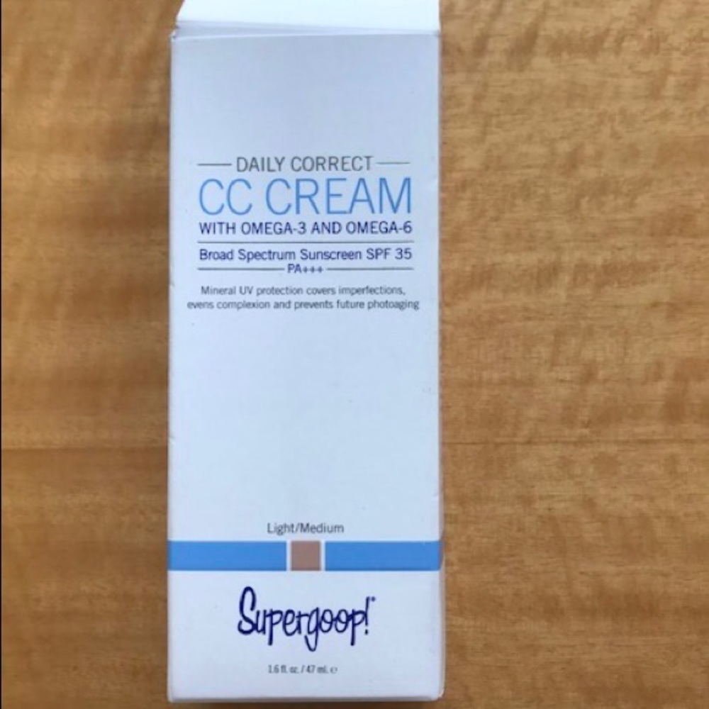Supergoop CC Cream. Brand new. Never been opened.