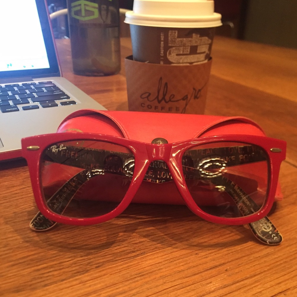 Ray Ban Red Wayfarer
