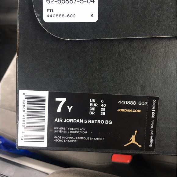 Air Jordan Retro 5 BG