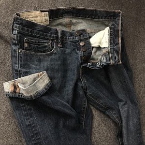 MENS Abercrombie & Fitch slim strait jeans 32x34