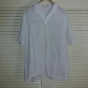 PERFECT CONDITION Perry Ellis XL pullover SS shirt