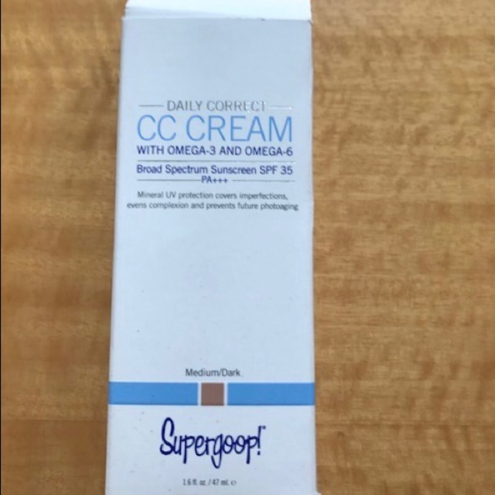 Supergoop! CC Cream never been opened