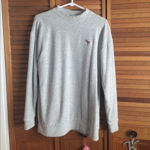 PINK mock neck sweater