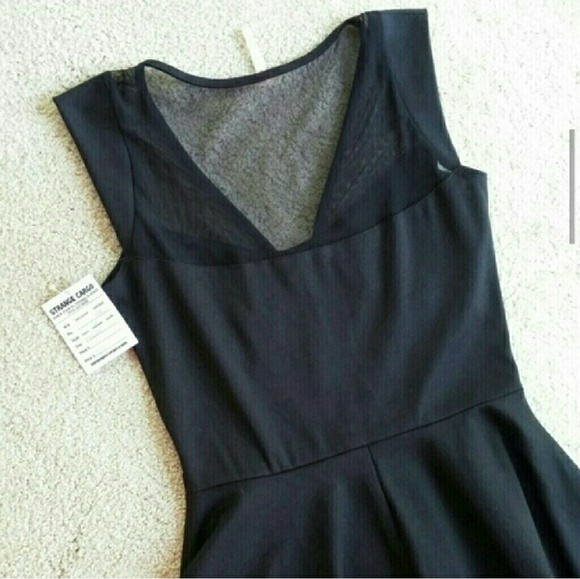 Mesh Cut Out Dress - Picture 3 of 4