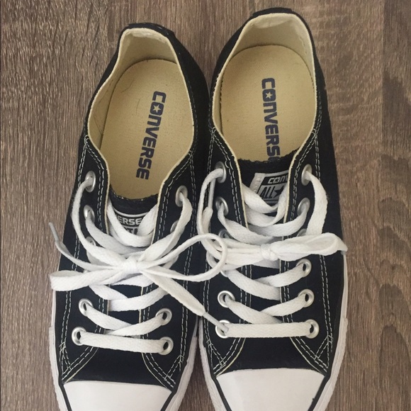 SOLD*Converse black shoes - Picture 2 of 4