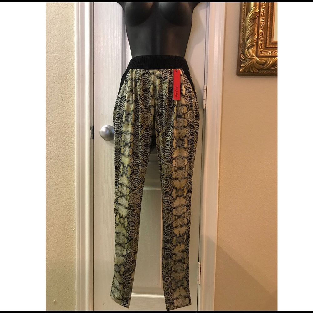 Evleo Baggy Snake Pants