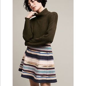 Anthropologie Fit and Flare skirt