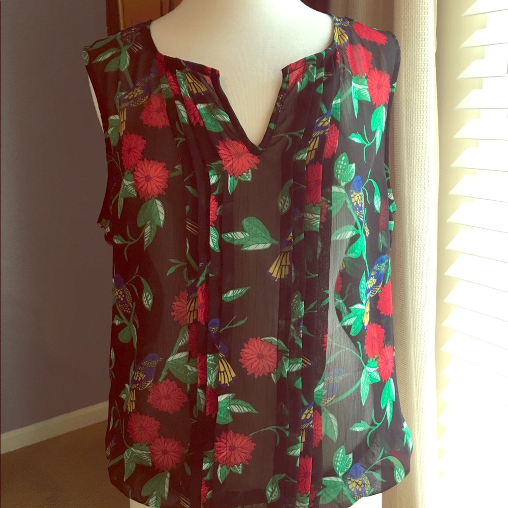 Banana Republic Sheer Blouse