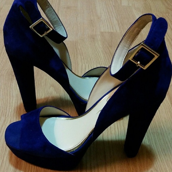 Jessica Simpson Shoes - Jessica Simpson Purple Heels