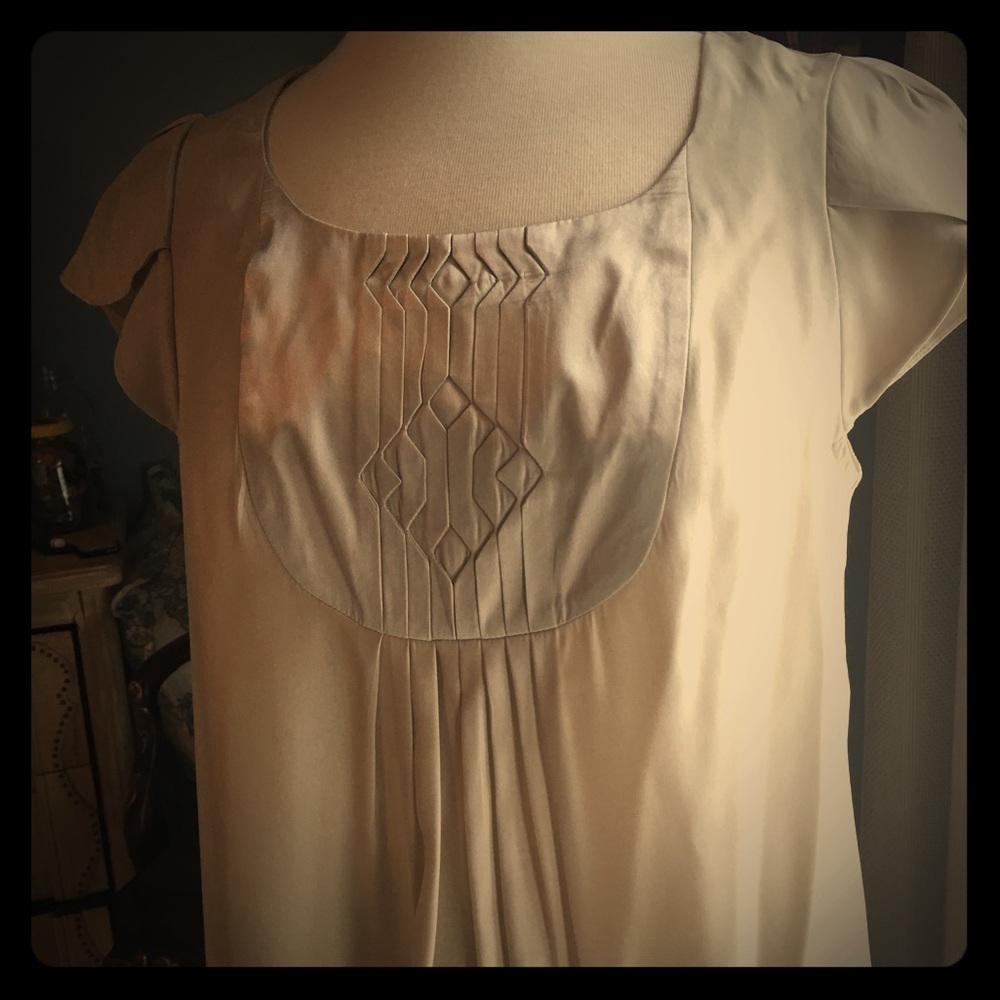 Banana Republic SILK Blouse with Gorgeous Details