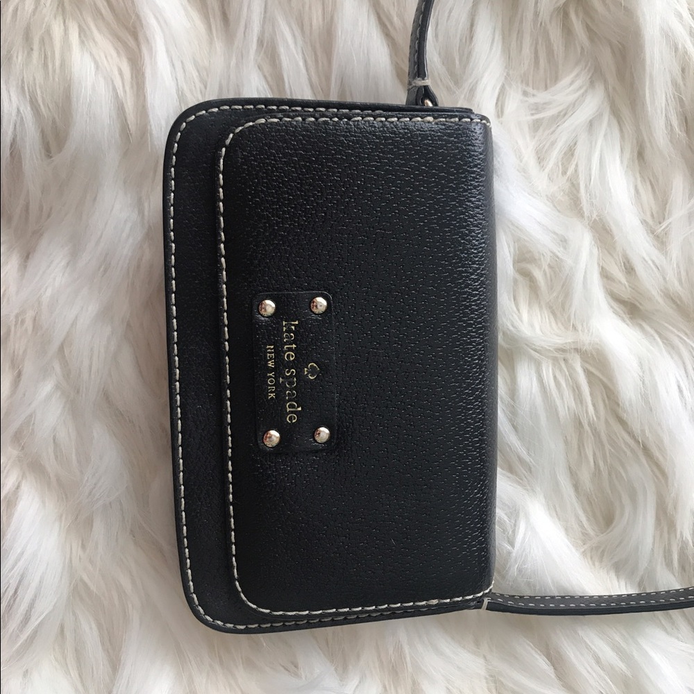 Authentic black Kate Spade crossbody