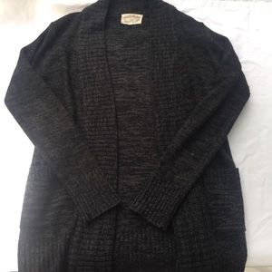 Warm black cardigan