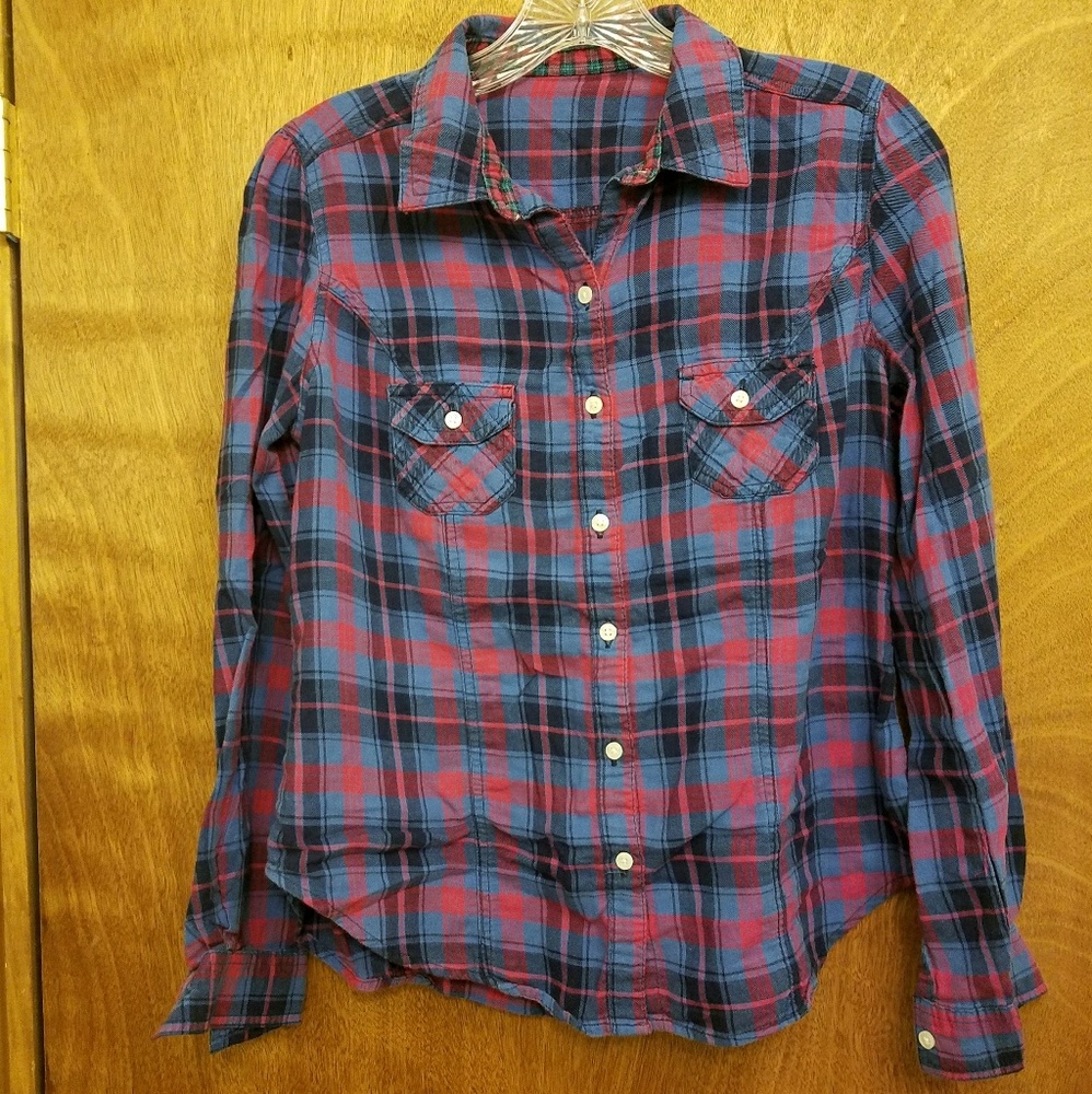 Plaid button up