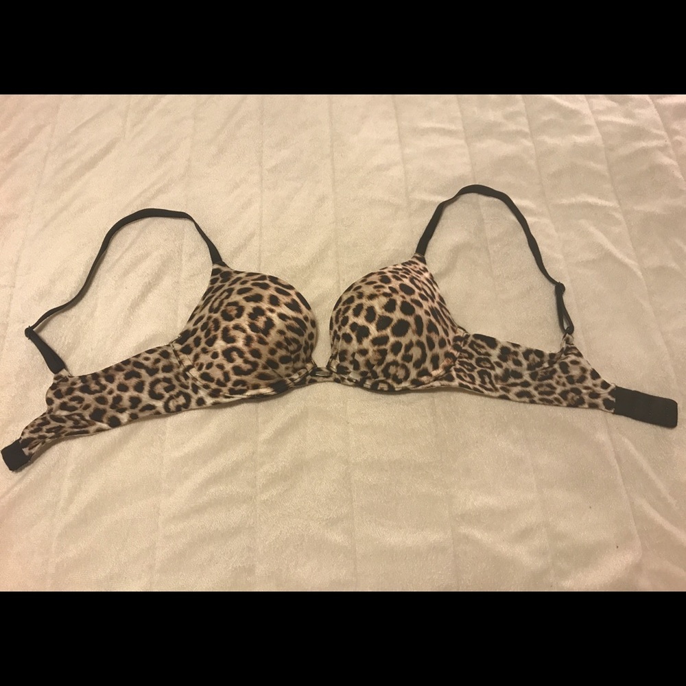 Cheetah Victoria's Secret Push-Up Bra