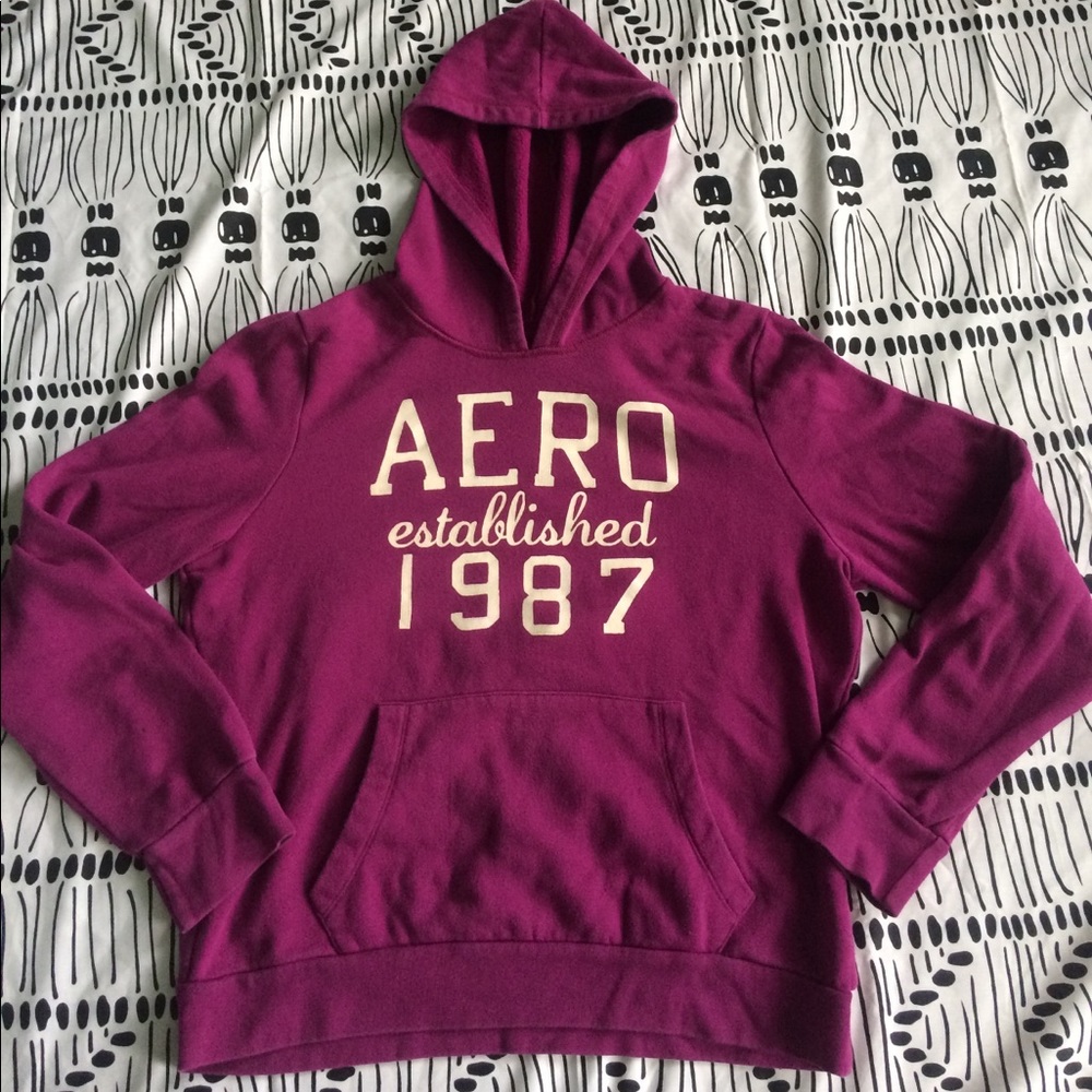 Aeropostale Purple/Magenta Hoodie