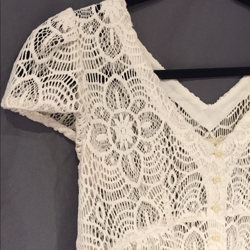 Lacey cover dress