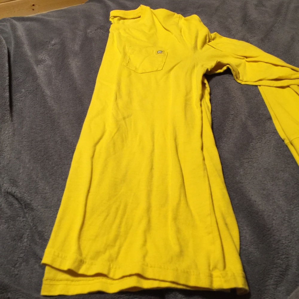 Yellow winks scrub undershirt