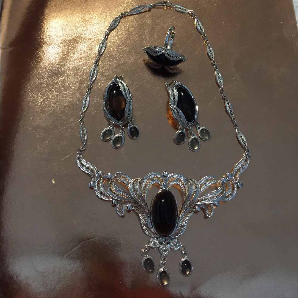 Handmade Silver Jewelry Set