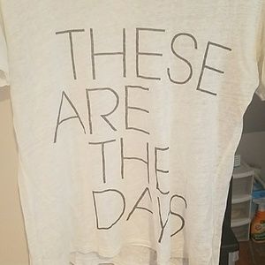 These Are The Days J. Crew tee