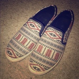 aztec slip ons