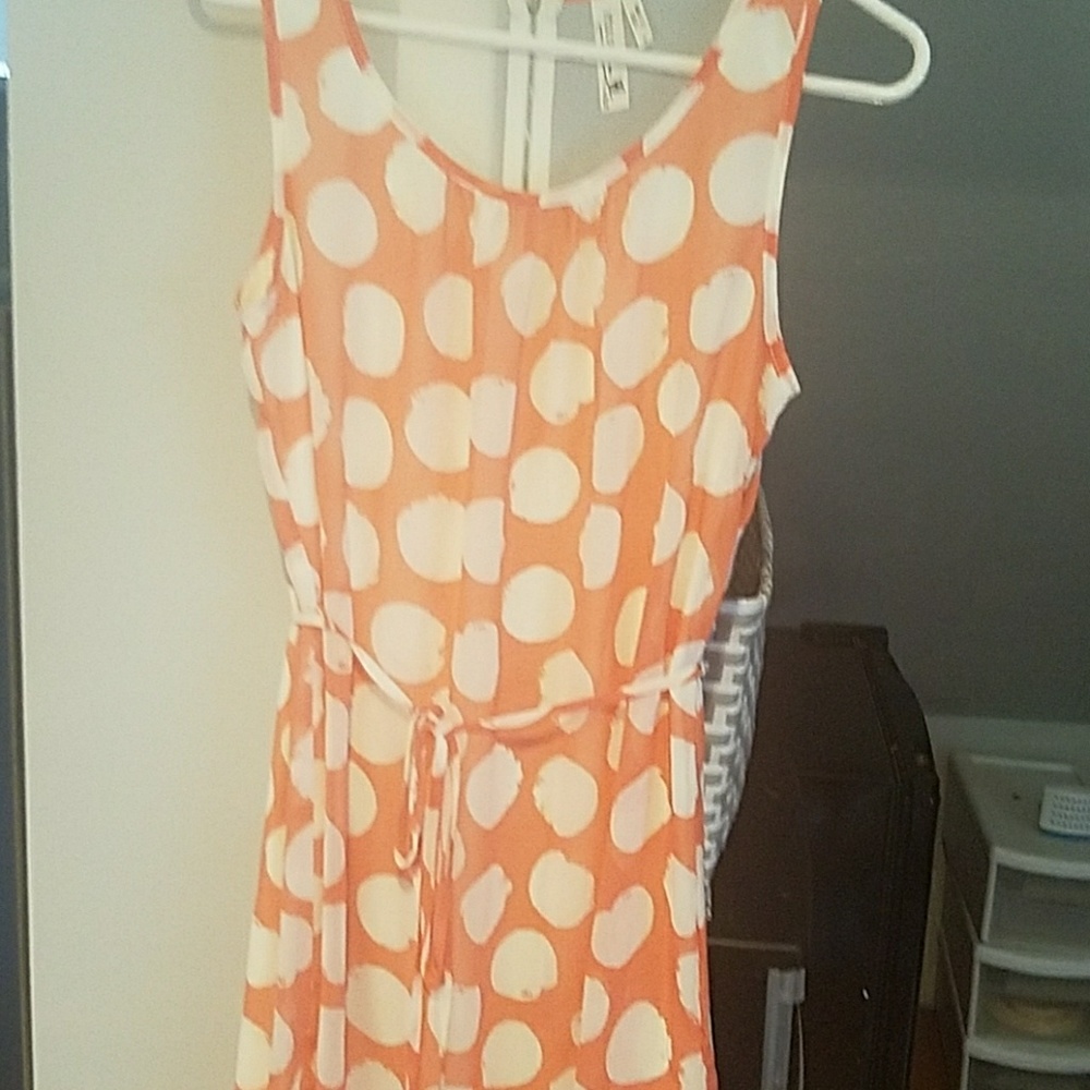 Polka dot summer dress