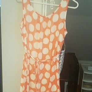 Polka dot summer dress