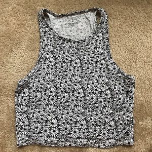 Aeropostale floral crop top