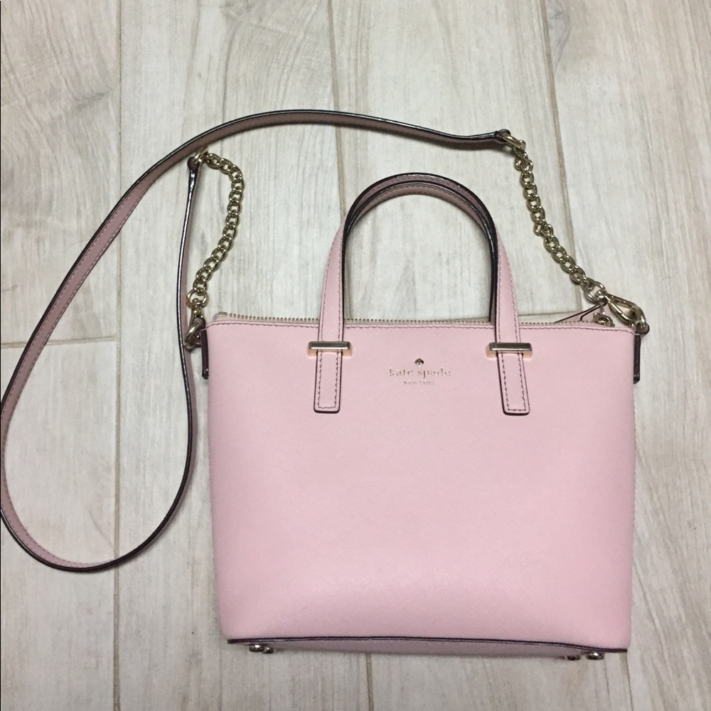 Kate Spade light pink cross body authentic