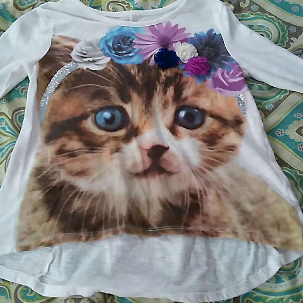 Youth Girls quarter sleeved shirt