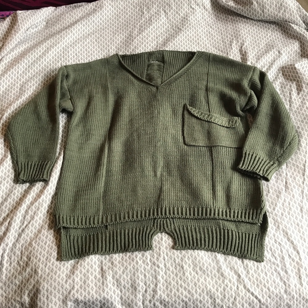Green Sweater