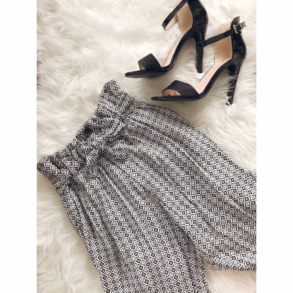 Cute High Waist Pants with Belt tie