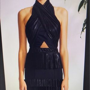 Brand new cross over gown