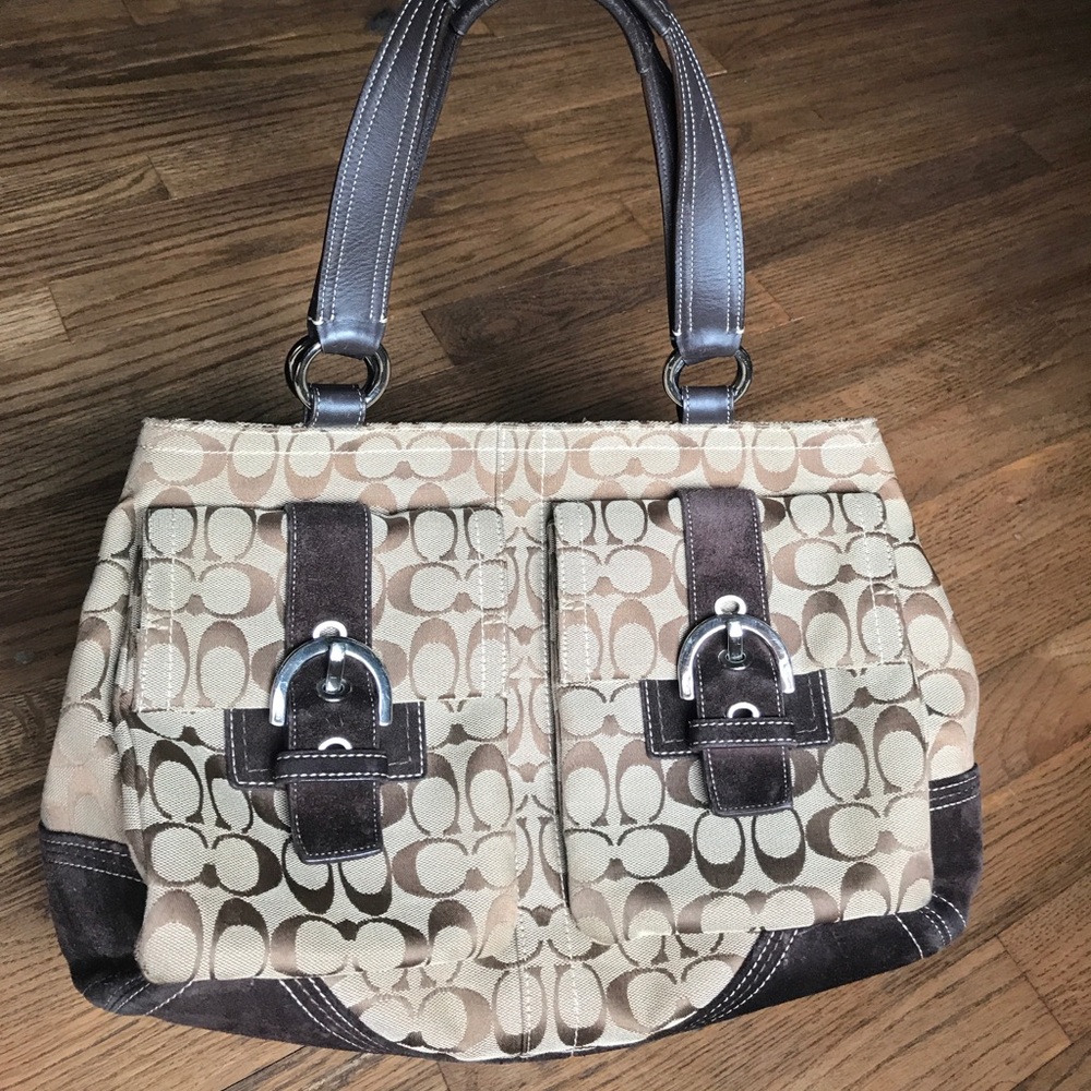 Brown Coach purse