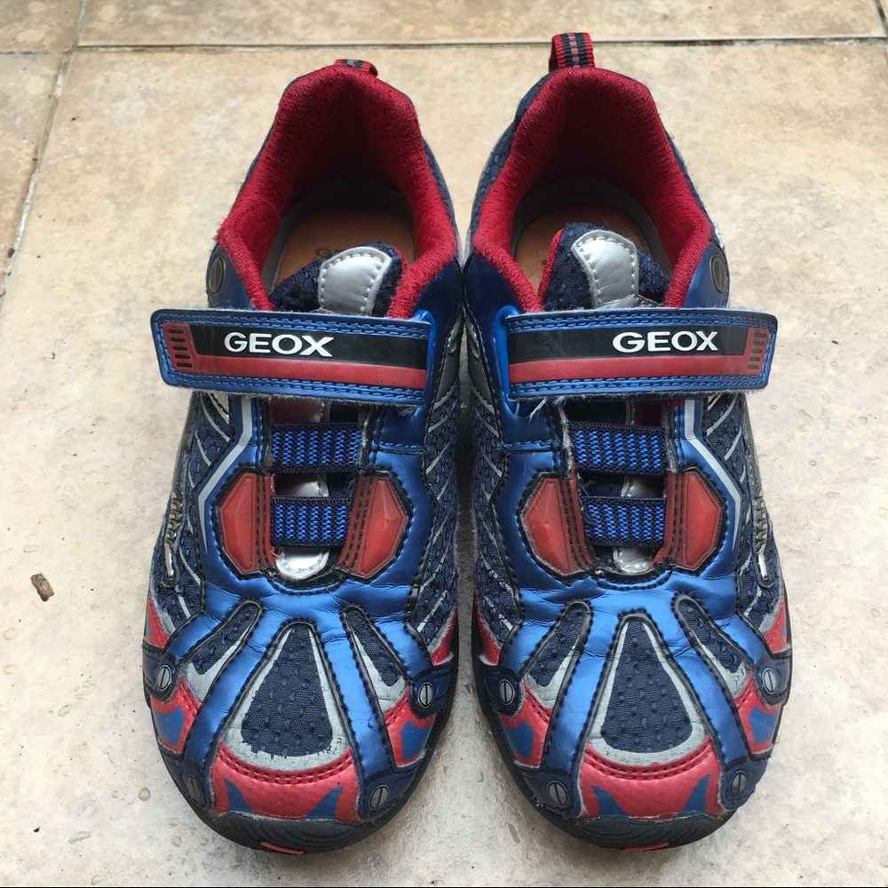 Geox boys sneakers with lights