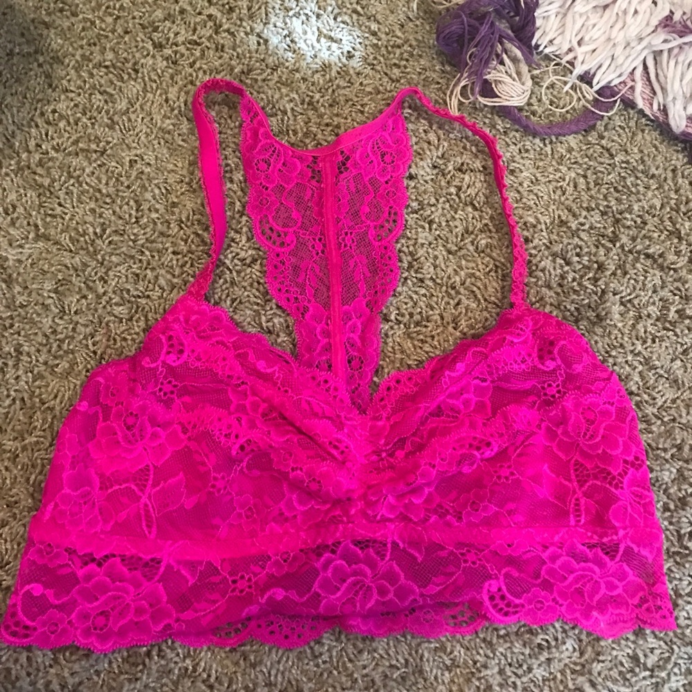 Bright Pink Victoria's Secret Bralette