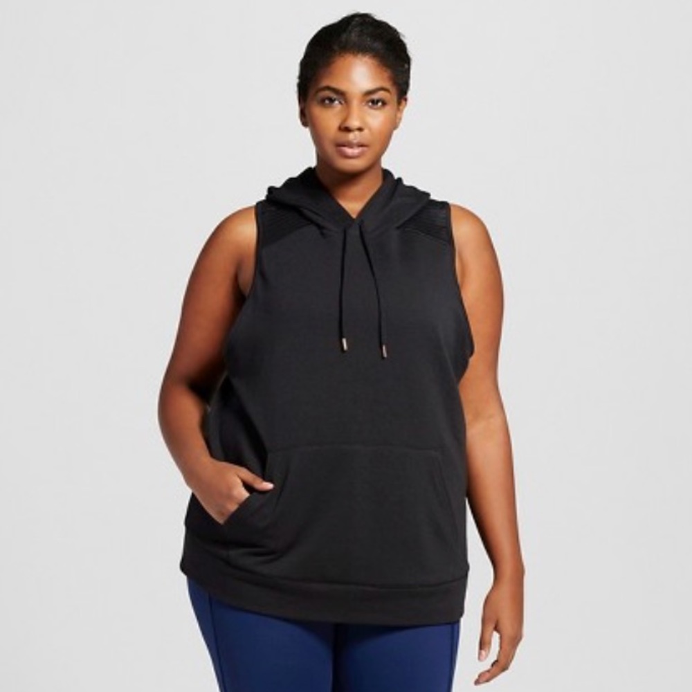NWT Anna kaiser plus size sleeveless sweatshirt