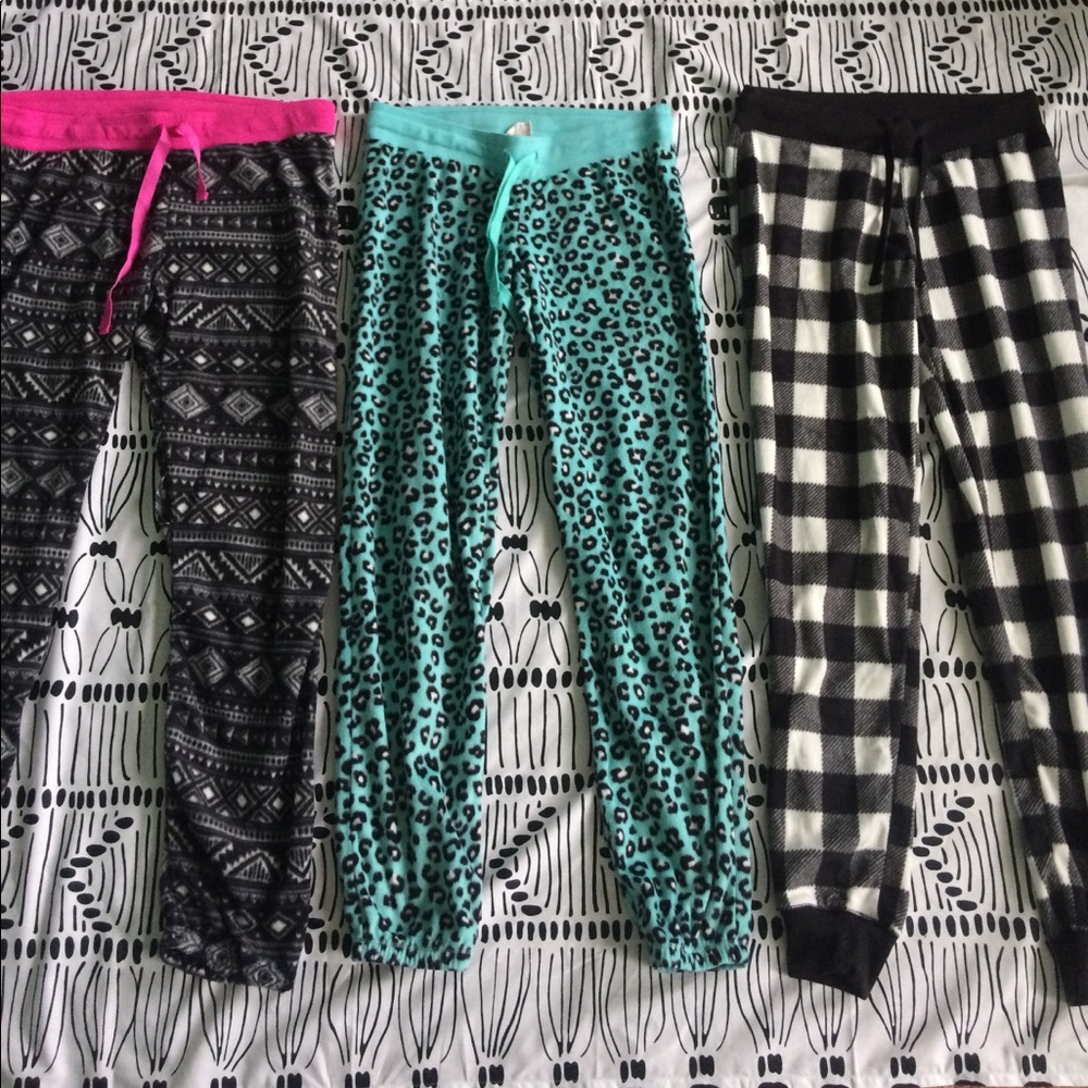 Bundle of Comfy Girls Pajama Pants