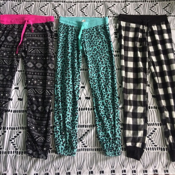 Bundle of Comfy Girls Pajama Pants - Picture 1 of 4