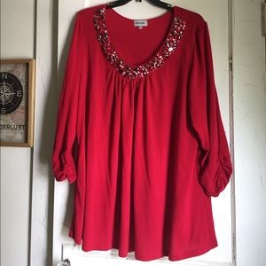Jeweled Neck Tunic