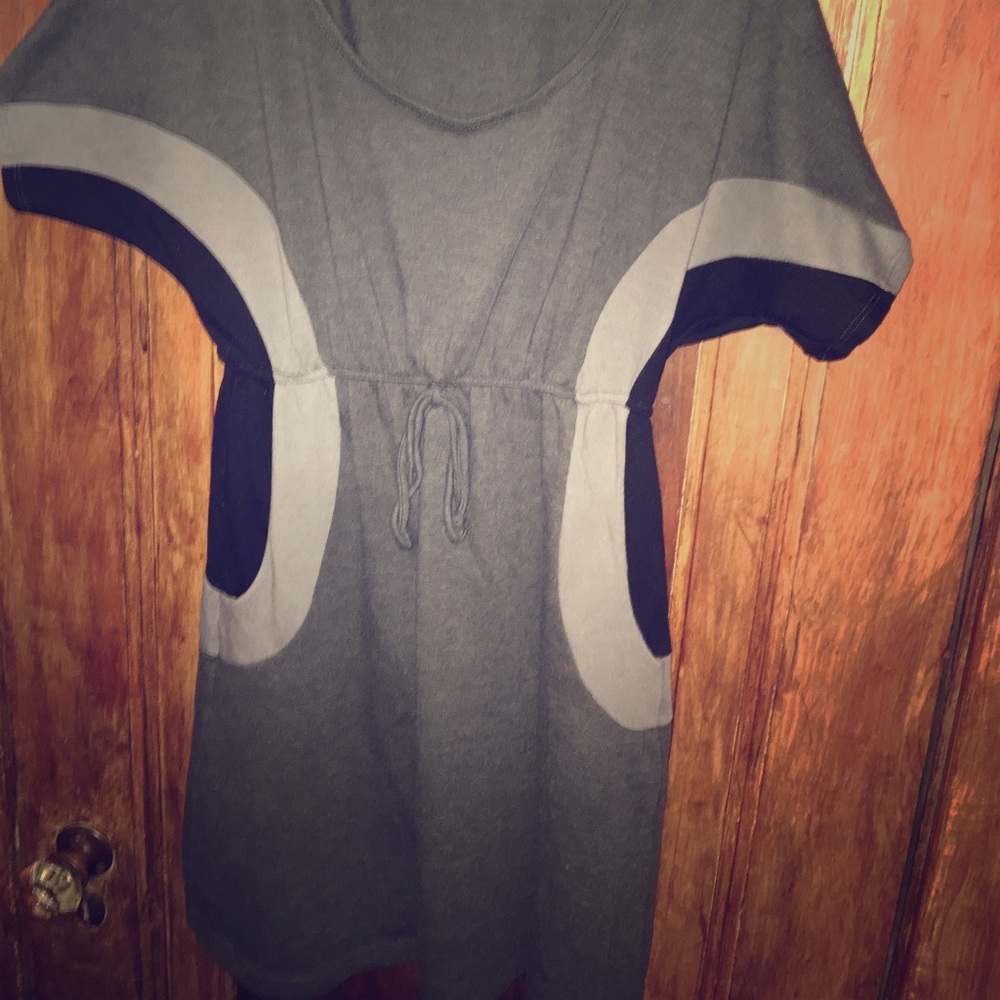 Innocent Yet Sexy Grey Dress