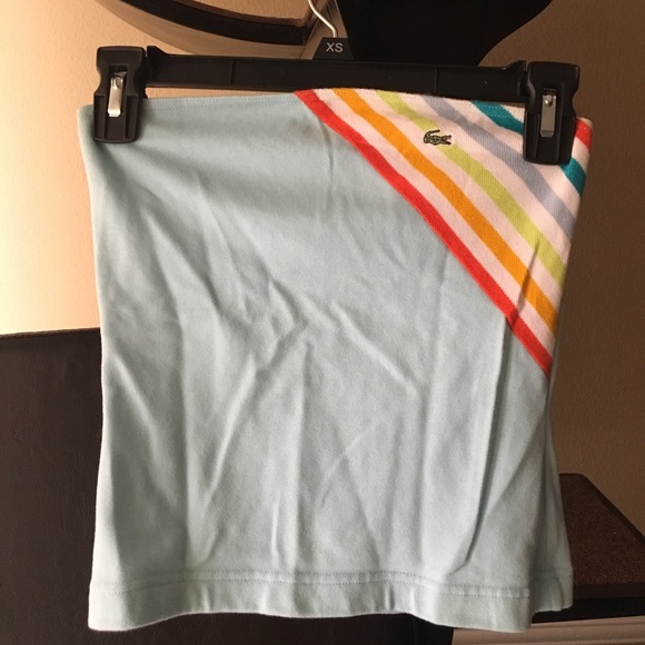 sporty chic Lacoste tube top - Picture 2 of 5