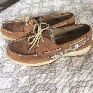 Sperry's-sequin leopard print!