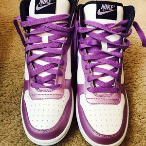 Purple Nike Dunks