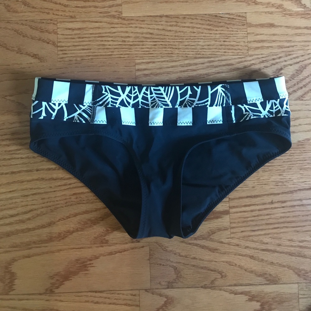 LuLuLemon Black Swim Bottoms