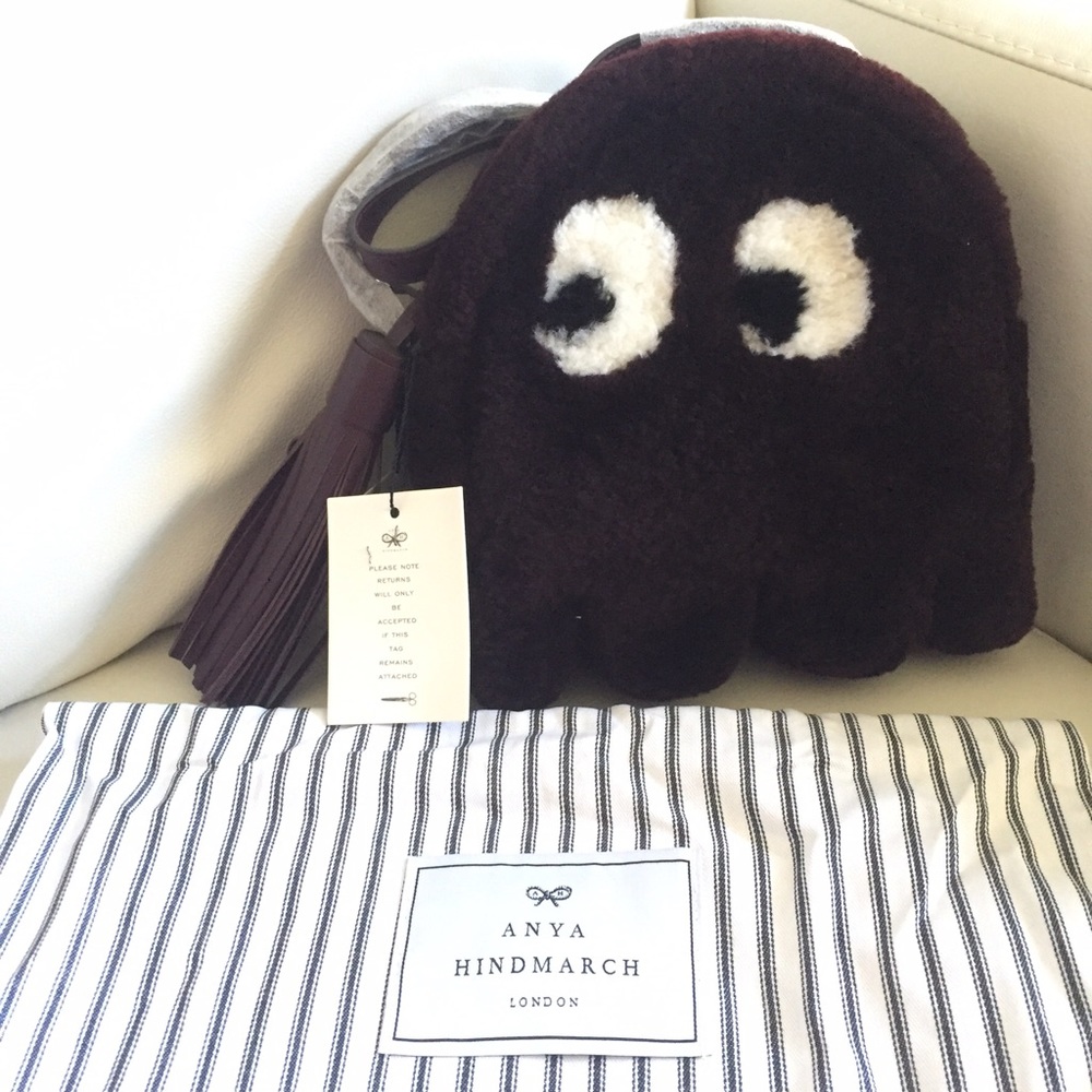 Anya Hindmarch Ghost Shearling cross-body bag