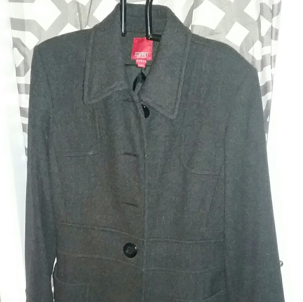 SOLD WOOL ESPRIT COAT