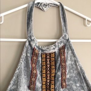 Boho halter neck