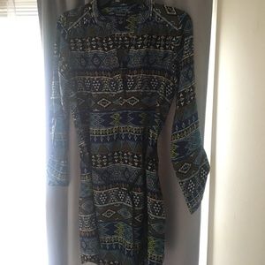 Multi- colored dress