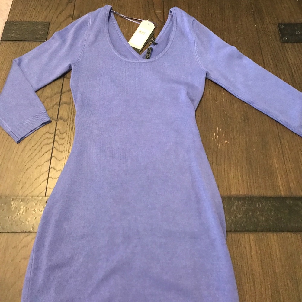 New with tag lotus blue guess stretch dress